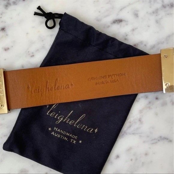 Python Leather Bracelet - Picture 3 of 3